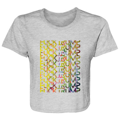 Gavin Scott FUCKTRUMP Flowy Cropped Tee (Femme S-2XL)