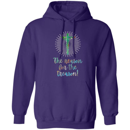 Gavin Scott THE REASON FOR THE TREASON Pullover Hoodie (Genderless S-3XL)