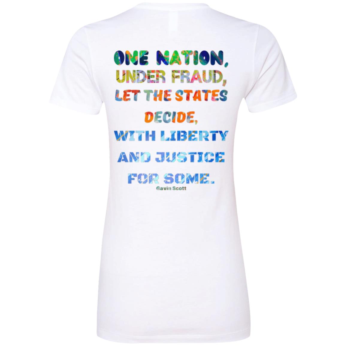 Gavin Scott "ONE NATION..." Boyfriend Tee (Femme XS-3XL)