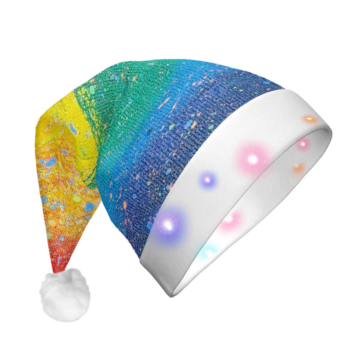 Gavin Scott PRIDE Glowing Plush Holiday Hat (Adult)