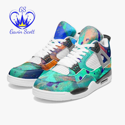 Gavin Scott AIR Basketball Sneakers - White Sole