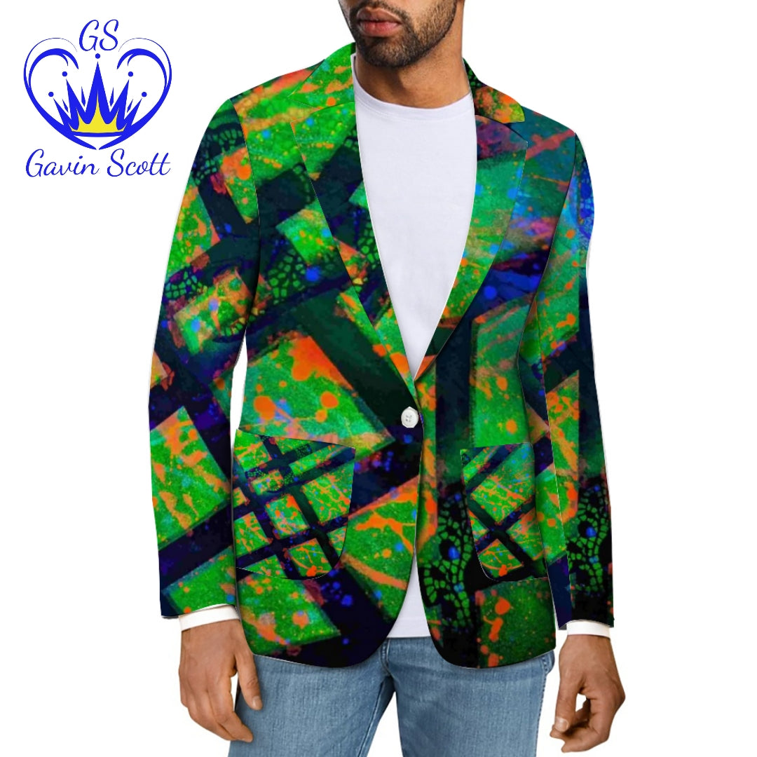 Gavin Scott Casual Suit Blazer with Pockets (Masc S-5XL)