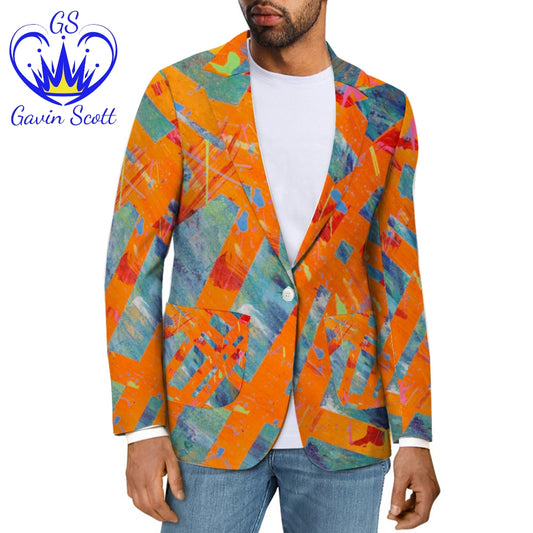 Gavin Scott Casual Suit Blazer with Pockets (Masc S-5XL)
