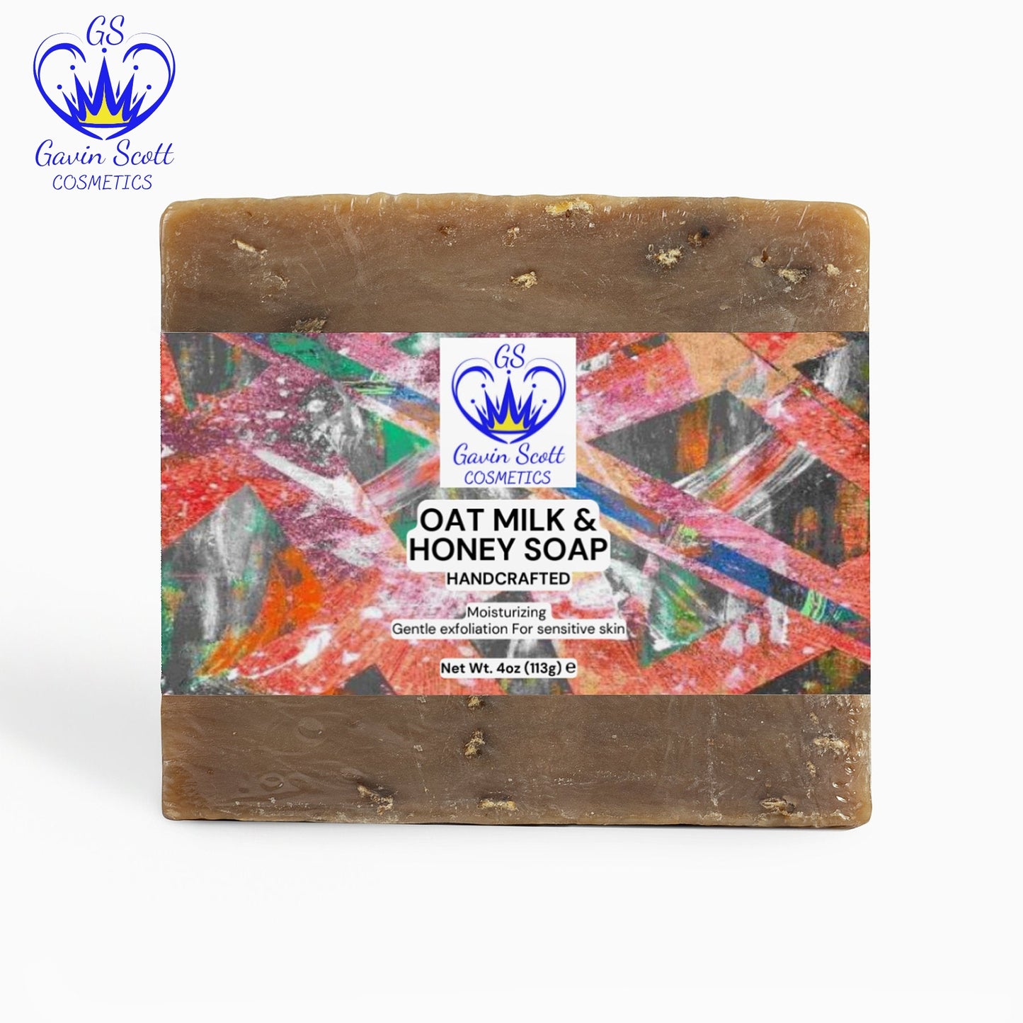 Gavin Scott Cosmetics Oat Milk Honey Soap