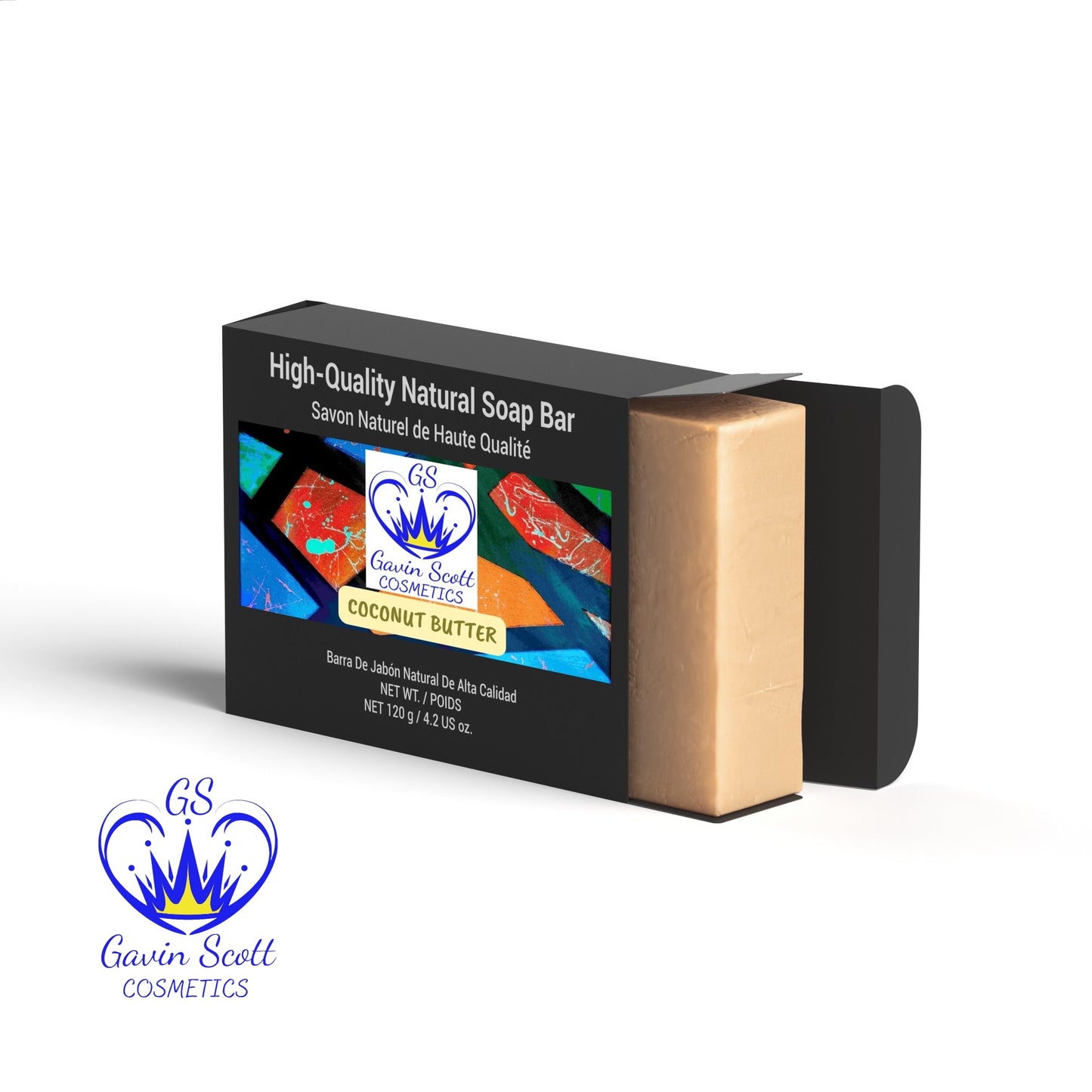 Gavin Scott Cosmetics Organic Coconut Soap Bar