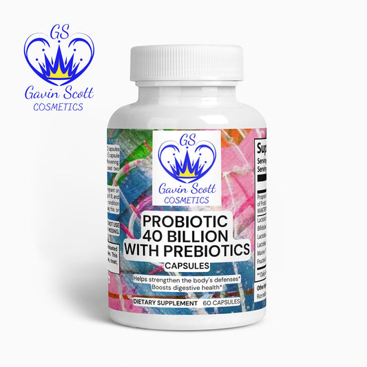 Gavin Scott Cosmetics Probiotic 40 Billion with Prebiotics