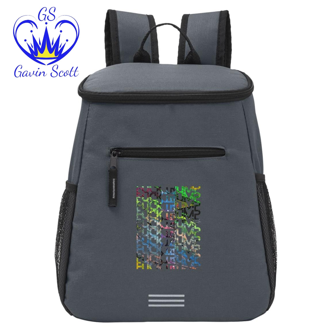 Gavin Scott FUCK TRUMP Core 365 Backpack Cooler