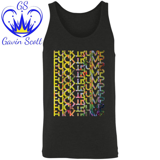 Gavin Scott FUCK TRUMP Tank Top (Genderless  XS-3XL)