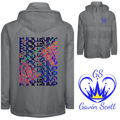 Gavin Scott FUCKTRUMP Team 365 Zone Protect Lightweight Jacket (Masc S-4XL)