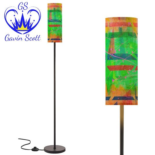 Gavin Scott Pillar Torch Floor Lamp