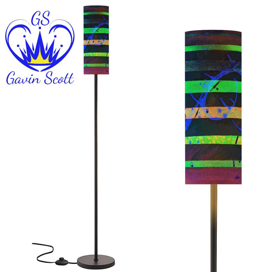 Gavin Scott Pillar Torch Floor Lamp