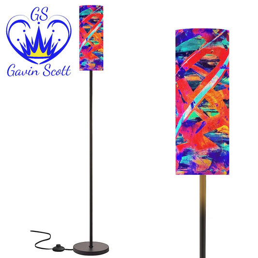 Gavin Scott Pillar Torch Floor Lamp