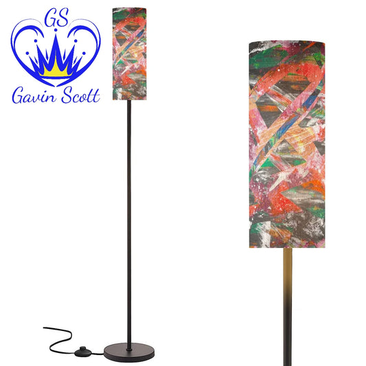 Gavin Scott Pillar Torch Floor Lamp