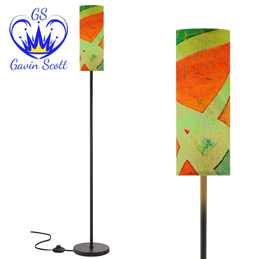 Gavin Scott Pillar Torch Floor Lamp