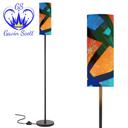 Gavin Scott Pillar Torch Floor Lamp