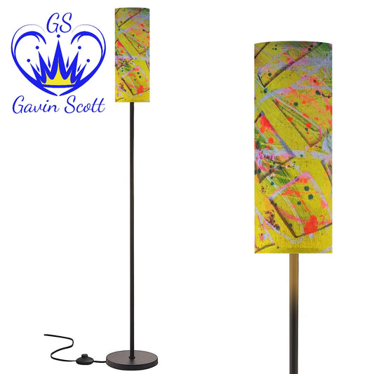 Gavin Scott Pillar Torch Floor Lamp