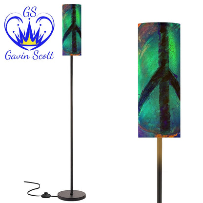 Gavin Scott Pillar Torch Floor Lamp