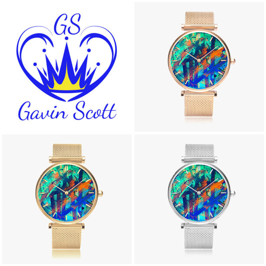 Gavin Scott Genderless Ultra-Thin Quartz Watch (With Indicators)