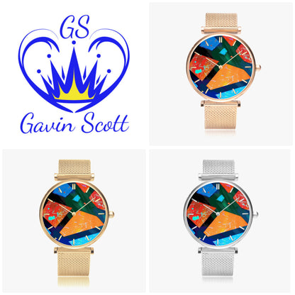 Gavin Scott Genderless Ultra-Thin Quartz Watch (With Indicators)