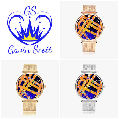 Gavin Scott Genderless Ultra-Thin Quartz Watch (With Indicators)