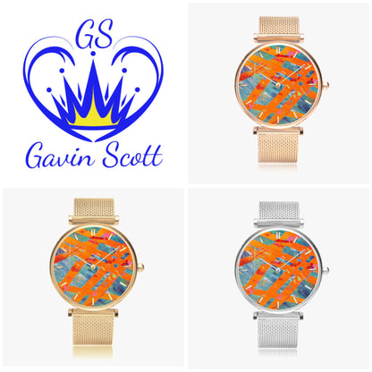 Gavin Scott Genderless Ultra-Thin Quartz Watch (With Indicators)