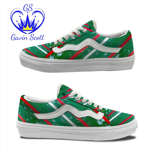 Gavin Scott Low Top Canvas Sneakers