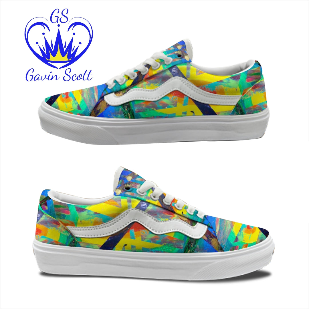 Gavin Scott Low Top Canvas Sneakers