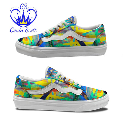 Gavin Scott Low Top Canvas Sneakers