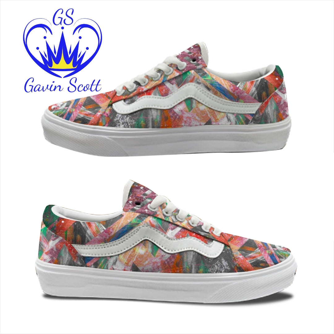 Gavin Scott Low Top Canvas Sneakers