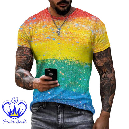 Gavin Scott PRIDE Pure Cotton Tee (Masc S-4XL)