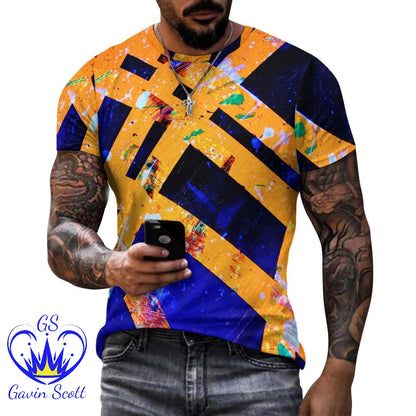 Gavin Scott Pure Cotton Tee (Masc S-4XL)