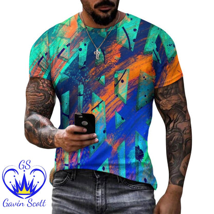 Gavin Scott Pure Cotton Tee (Masc S-4XL)