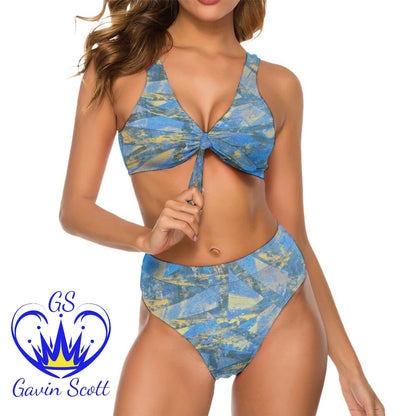 Gavin Scott Safflower Two-Piece Swimsuit (Femme S-2XL)