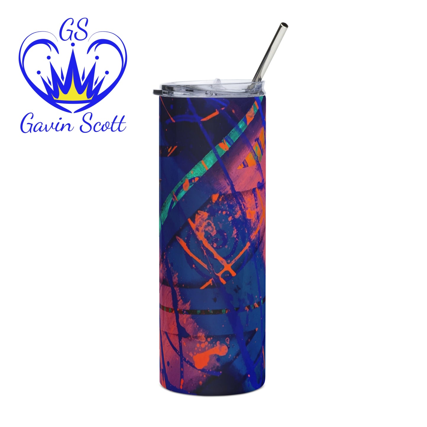 Gavin Scott Stainless Steel Tumbler