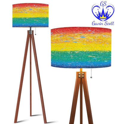 Gavin Scott PRIDE Tripod Floor Lamp