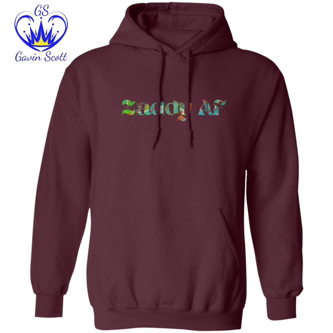 Gavin Scott ZADDY AF Pullover Hoodie (Masc S-3XL)