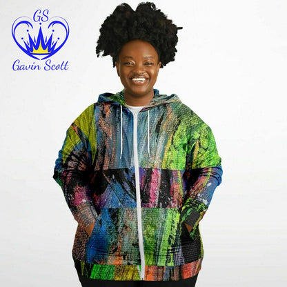 Gavin Scott Zipper Hoodie (Genderless 2XL-6XL)