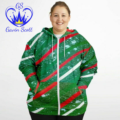 Gavin Scott Zipper Hoodie (Genderless 2XL-6XL)