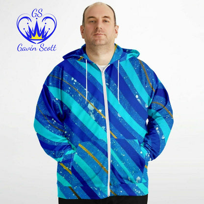 Gavin Scott Zipper Hoodie (Genderless 2XL-6XL)