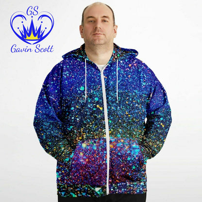 Gavin Scott Zipper Hoodie (Genderless 2XL-6XL)