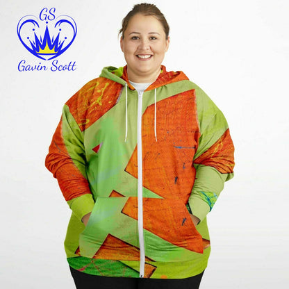 Gavin Scott Zipper Hoodie (Genderless 2XL-6XL)