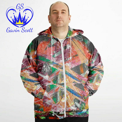 Gavin Scott Zipper Hoodie (Genderless 2XL-6XL)