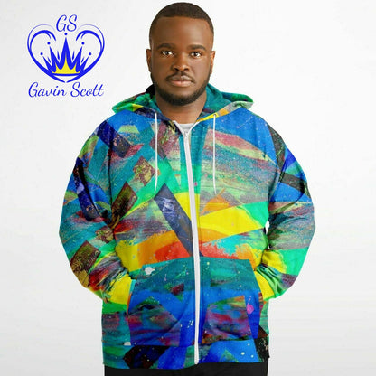 Gavin Scott Zipper Hoodie (Genderless 2XL-6XL)