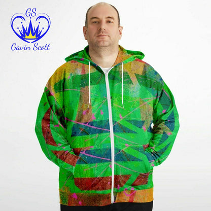 Gavin Scott Zipper Hoodie (Genderless 2XL-6XL)
