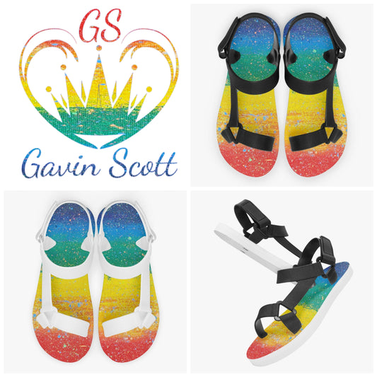 Gavin Scott PRIDE Strapped Up Sandals
