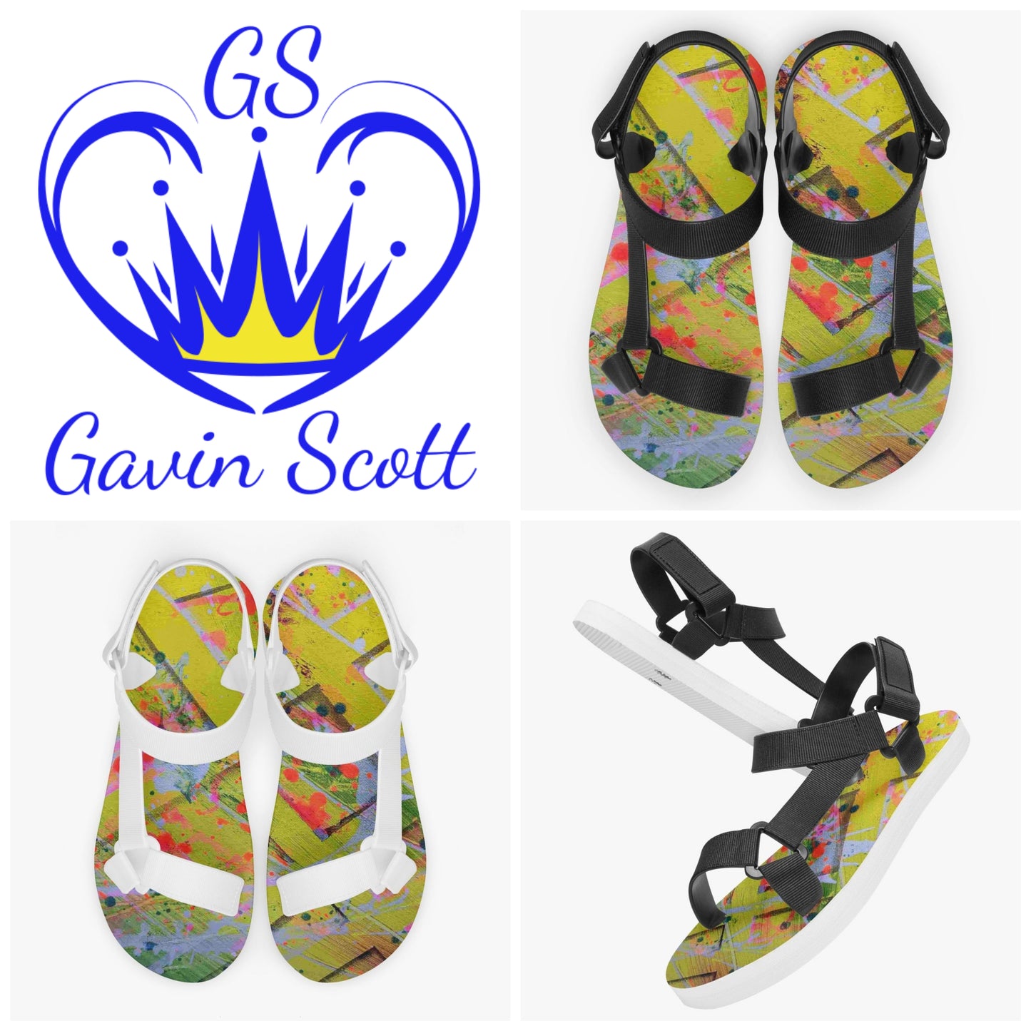 Gavin Scott Strapped Up Sandals