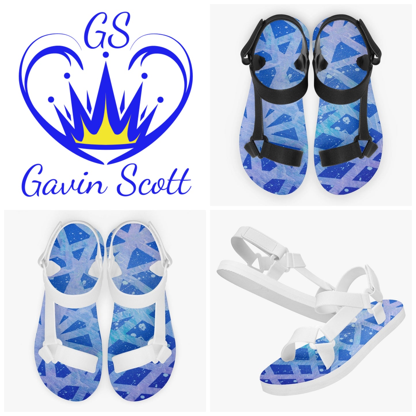 Gavin Scott Strapped Up Sandals