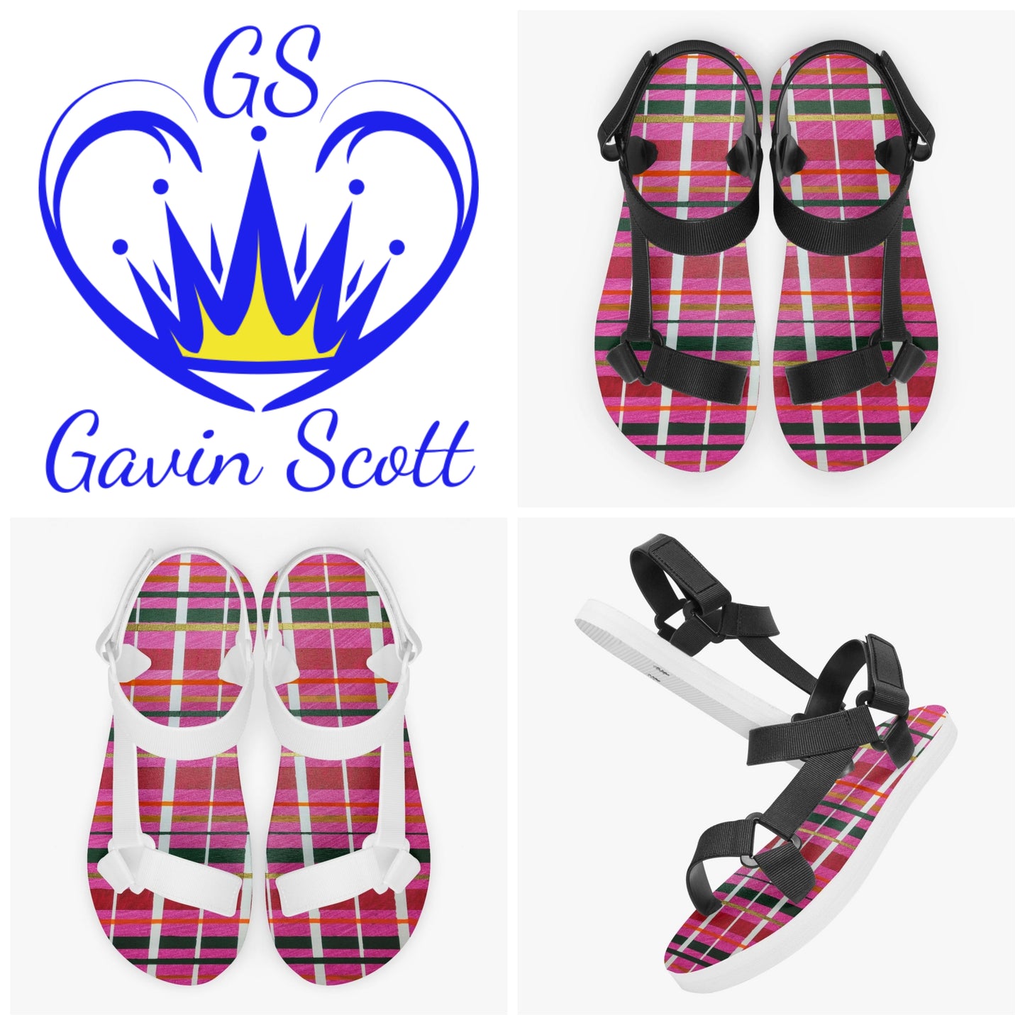 Gavin Scott Strapped Up Sandals