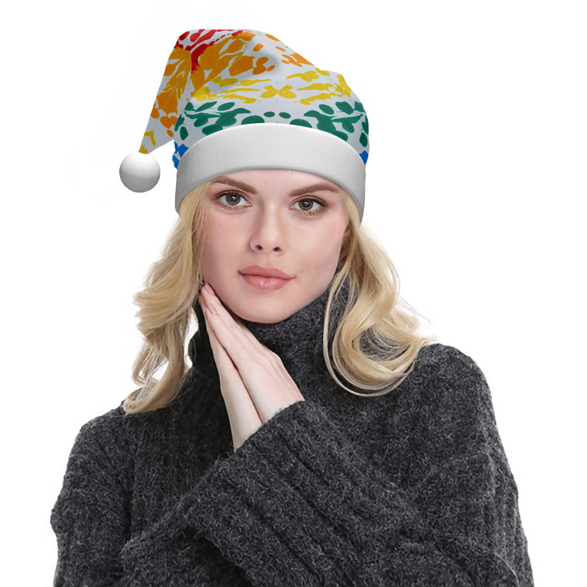 Gavin Scott Glowing Plush Holiday Hat (Adult)