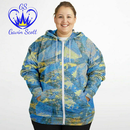 Gavin Scott Zipper Hoodie (Genderless 2XL-6XL)